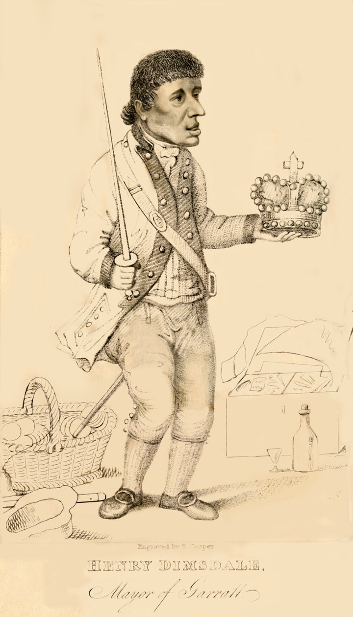 Henry Dimsdale, prefeito de Garratt, 1821. de Robert Cooper