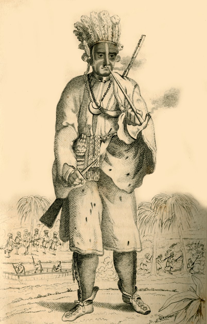 Peter Williamson, Notável por seu Cativeiro e Sofrimentos, 1821. de Robert Cooper