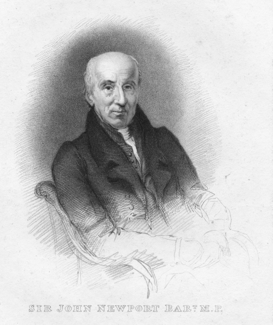 Sir John Newport Bart. MP, 1826. de Robert Cooper