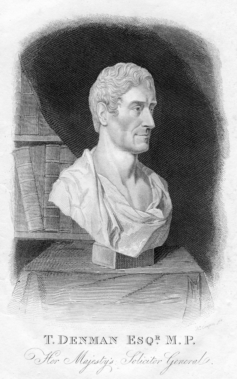 T Denman, seu majestys Solicitor General, 1820 de Robert Cooper