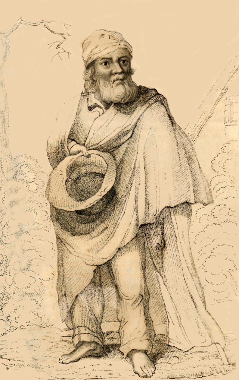 Thomas Hudson, Notável por seus infortúnios, 1821. de Robert Cooper