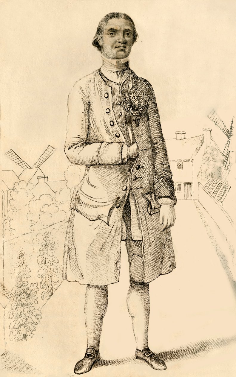 Thomas Wood, The Abstemious Miller, 1821. de Robert Cooper