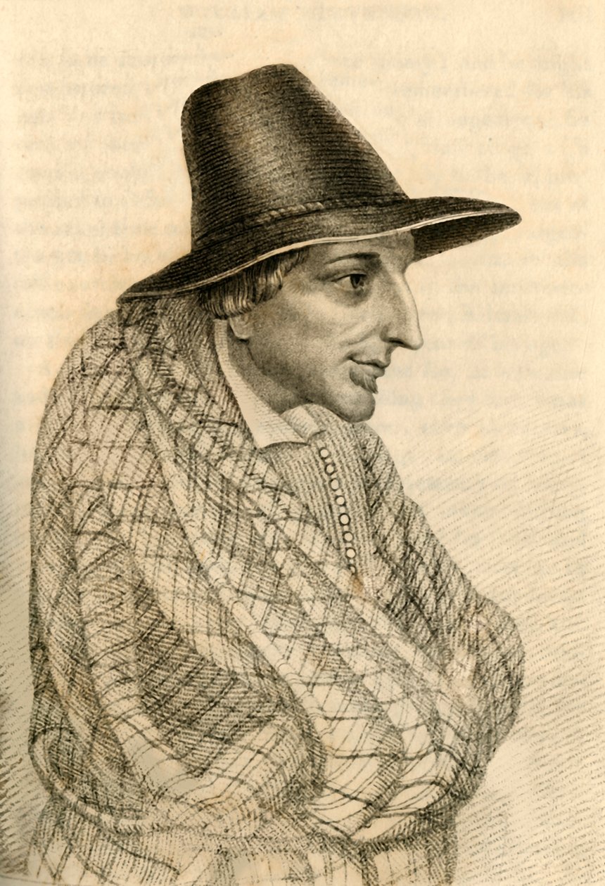William Stevenson, um mendigo notório que morreu no valor de £ 900, 1821. de Robert Cooper