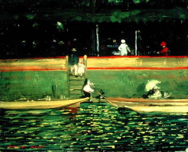 Em Joinville (óleo sobre tela) de Robert Cozad Henri