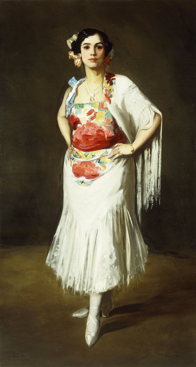 A rainha do Blackberry, 1906 de Robert Cozad Henri