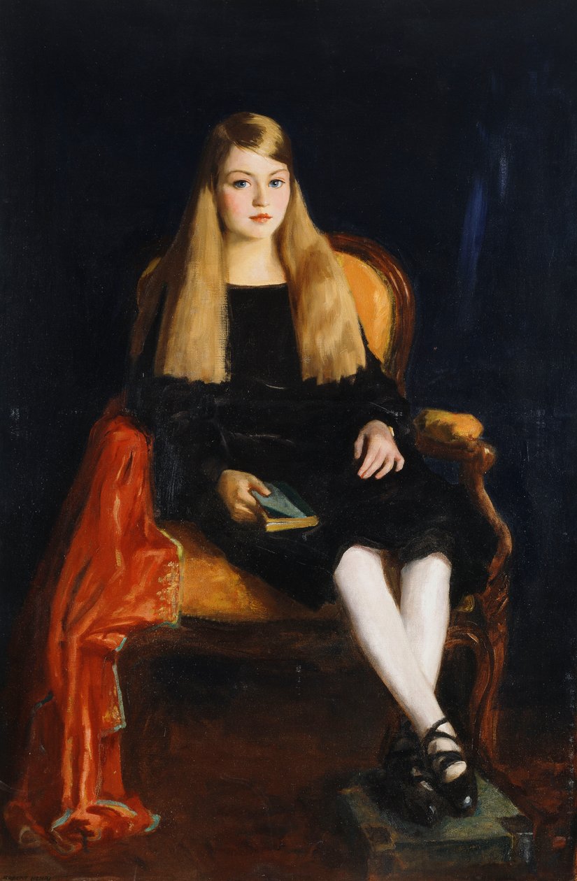 Retrato de Marcia Anne M. Tucker, 1926 de Robert Cozad Henri