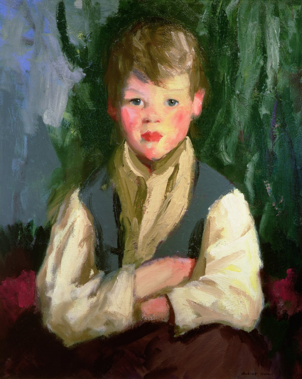 O Pequeno Irlandês, 1913 de Robert Cozad Henri