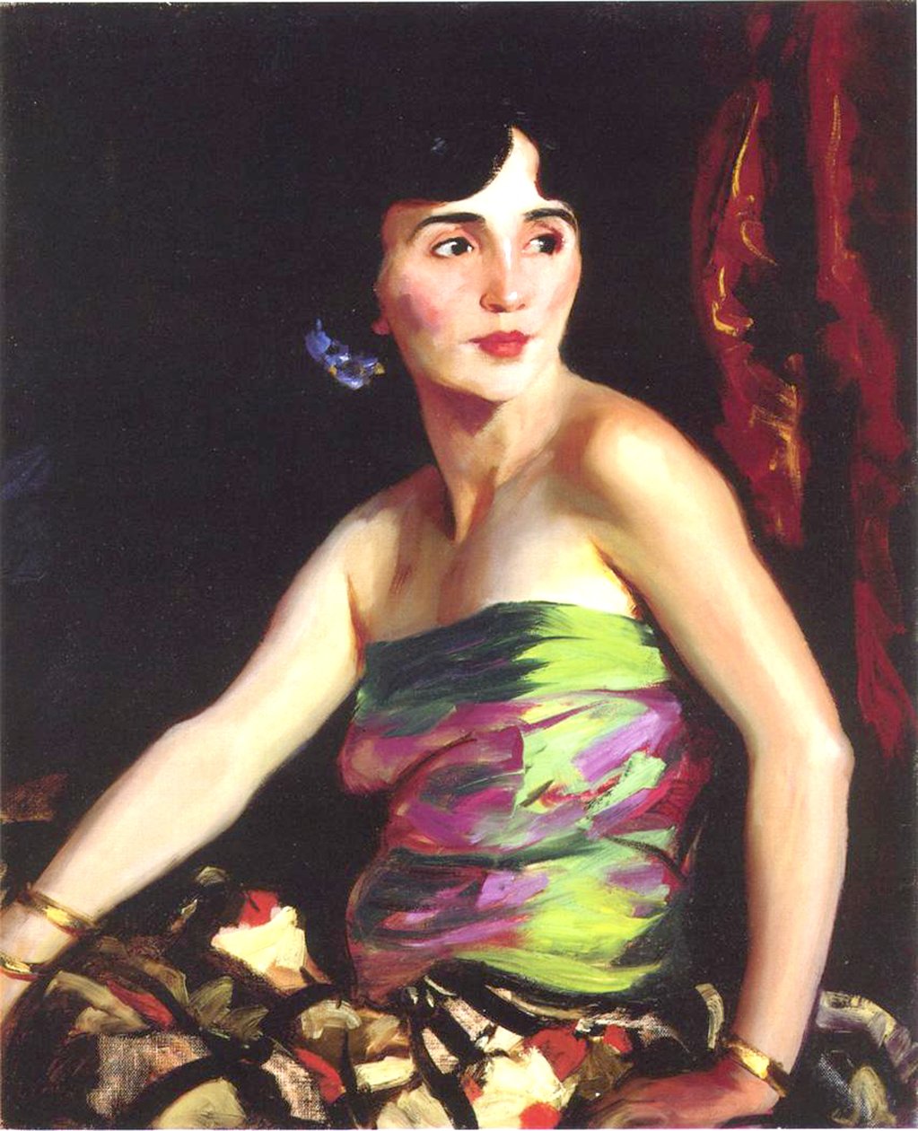 A dançarina espanhola Isolina Maldonado, 1921 de Robert Cozad Henri