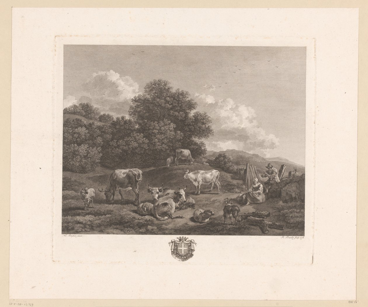 Landschap coloca pastores em vee O rebanho holandês de Robert Daudet (II)