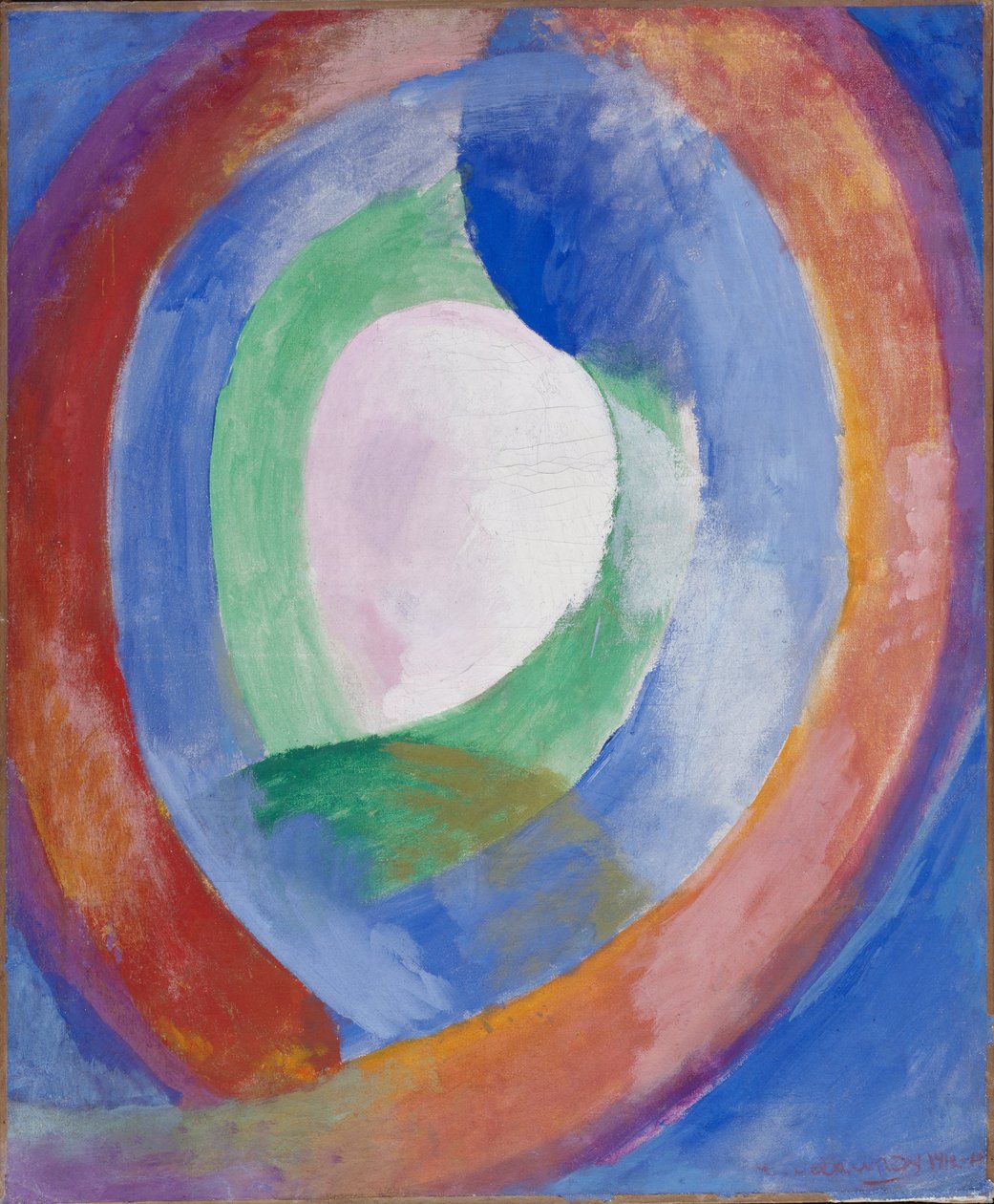 Formas Circulares, Lua n.º 1 de Robert Delaunay