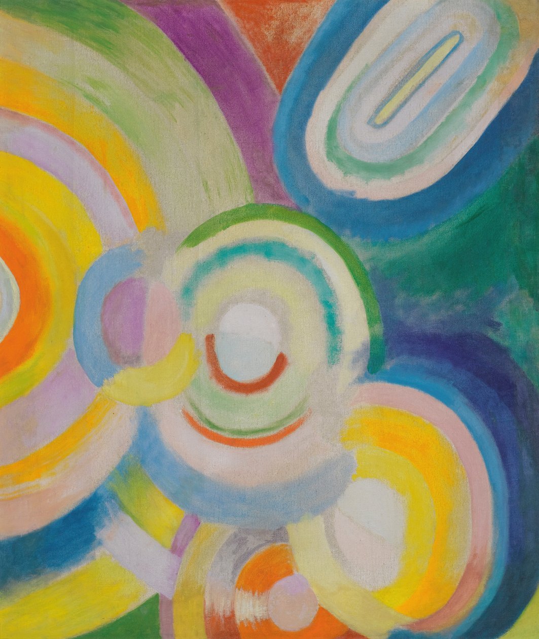 Discos coloridos, 1913. de Robert Delaunay