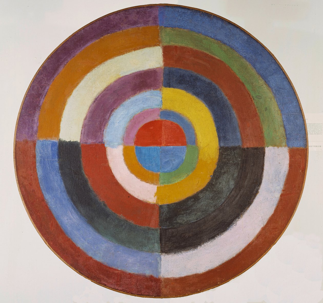 Disco O primeiro disco, 1912-1913. de Robert Delaunay