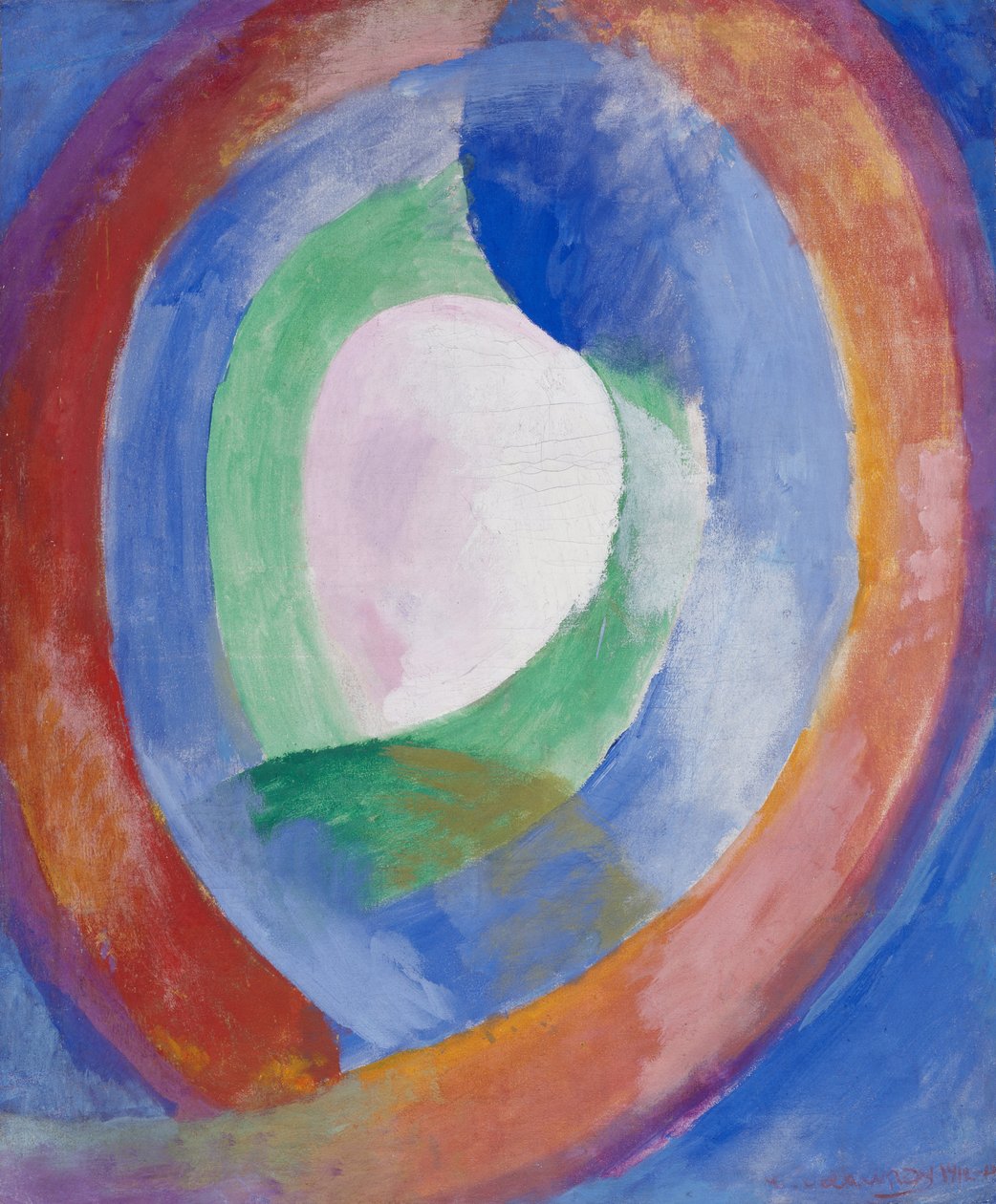 Formas circulares, lua n. 1 de Robert Delaunay