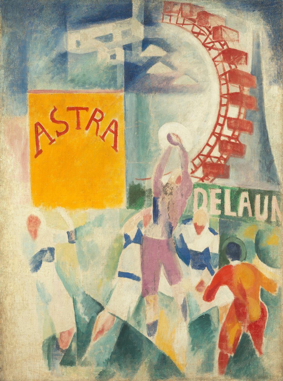 Die Mannschaft von Cardiff de Robert Delaunay