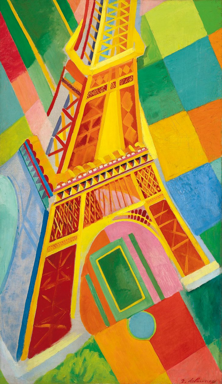 A Torre Eiffel, 1926. de Robert Delaunay