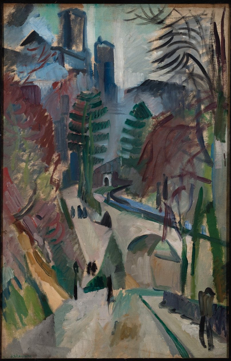 Laon Landscape de Robert Delaunay