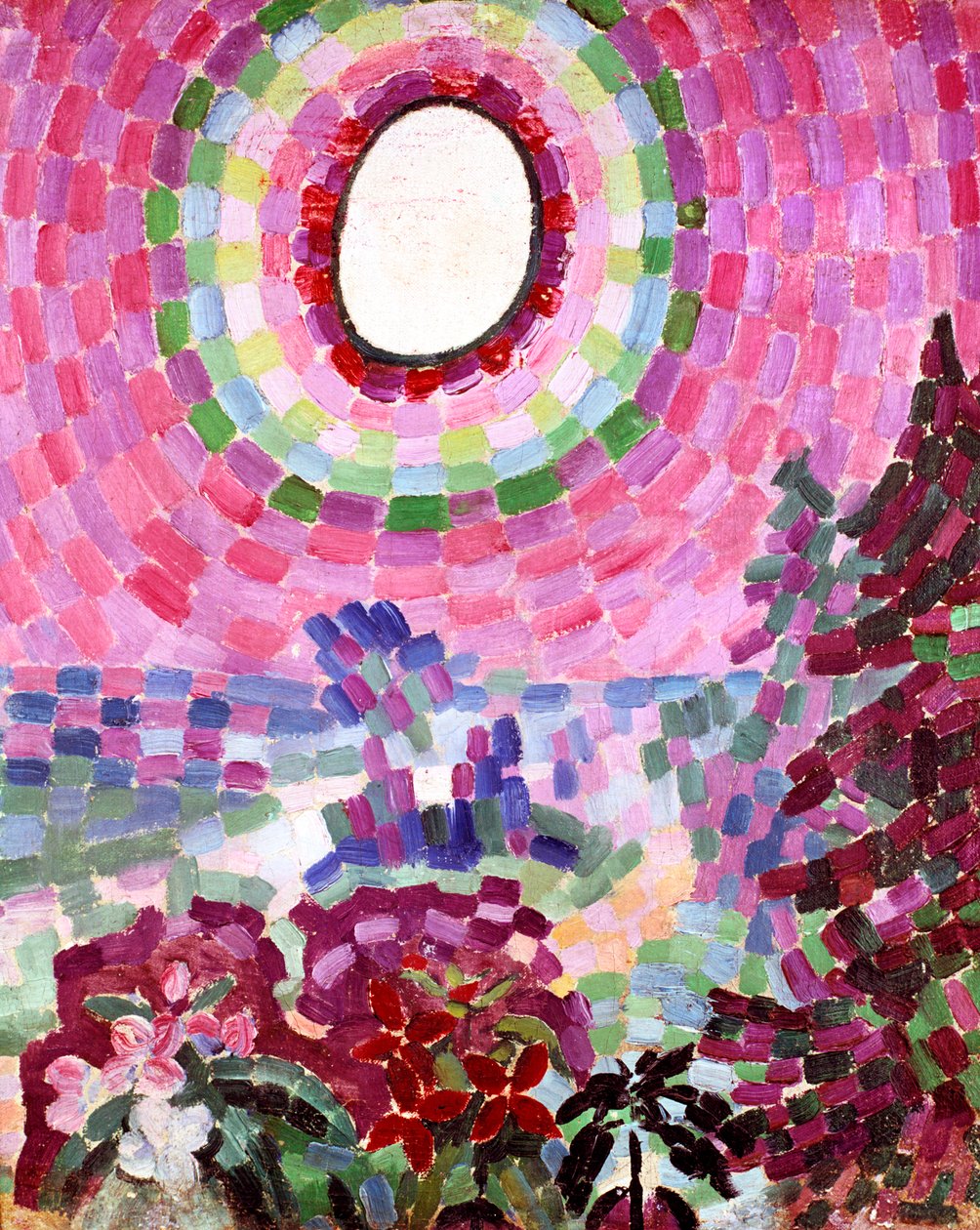Passagem com disco, 1906 de Robert Delaunay