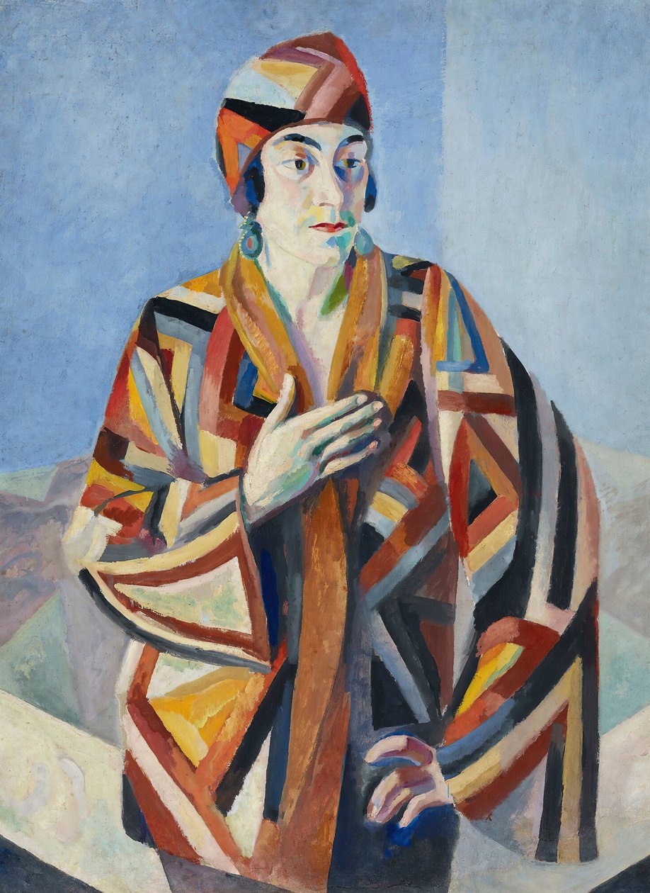 Retrato de Madame Mandel, 1923. de Robert Delaunay
