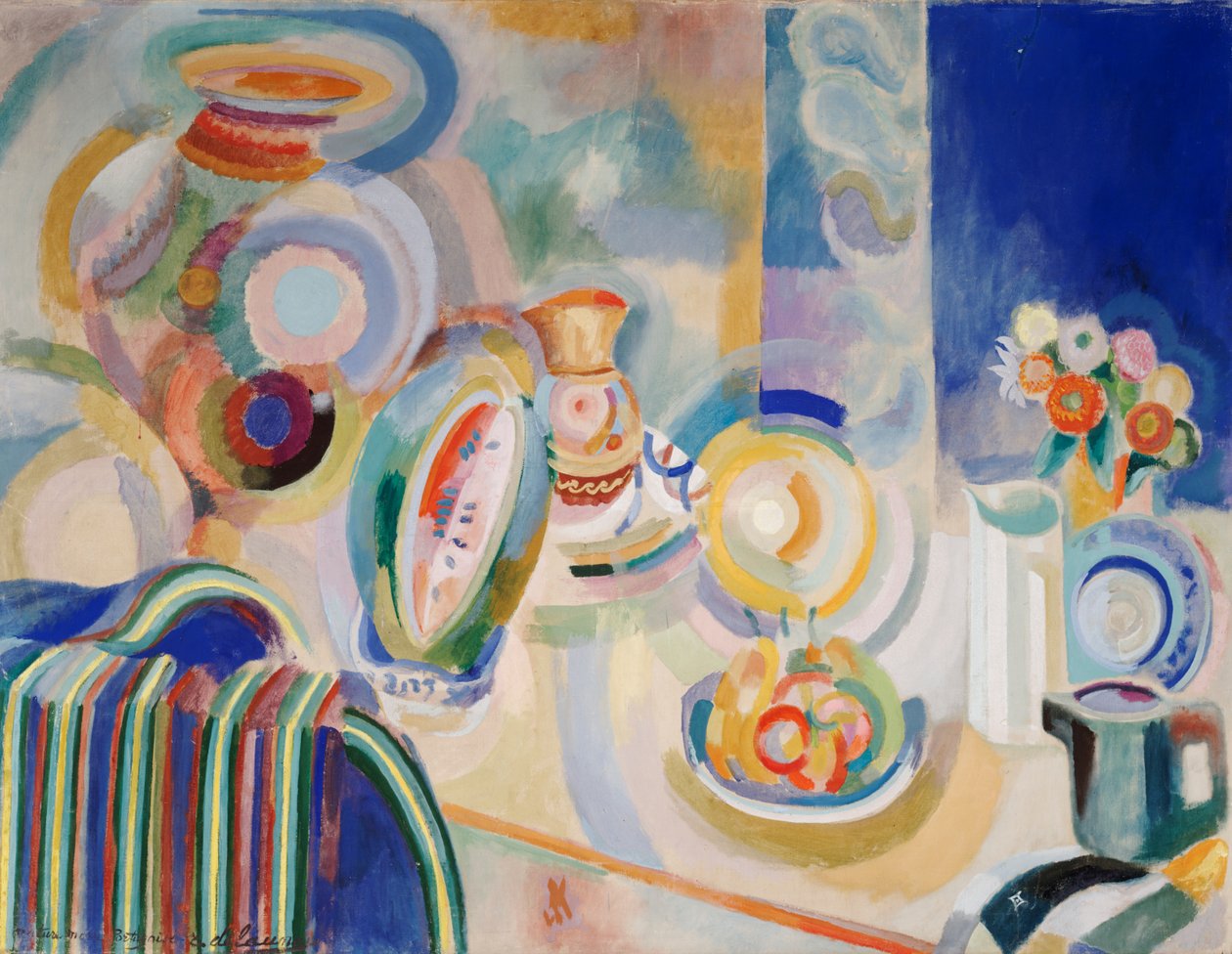 Natureza Morta Portuguesa de Robert Delaunay