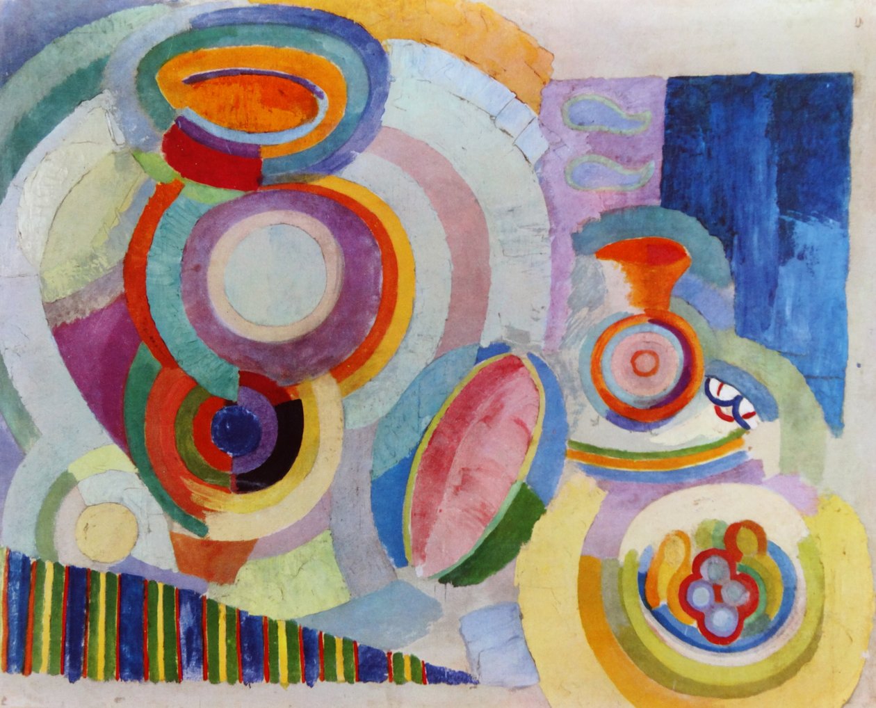 Robert Delaunay Natureza Morta Português de Robert Delaunay