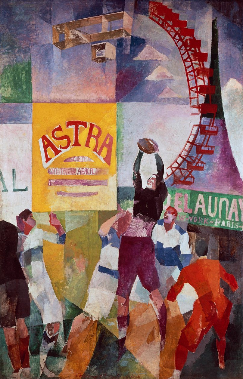 A equipa de Cardiff de Robert Delaunay