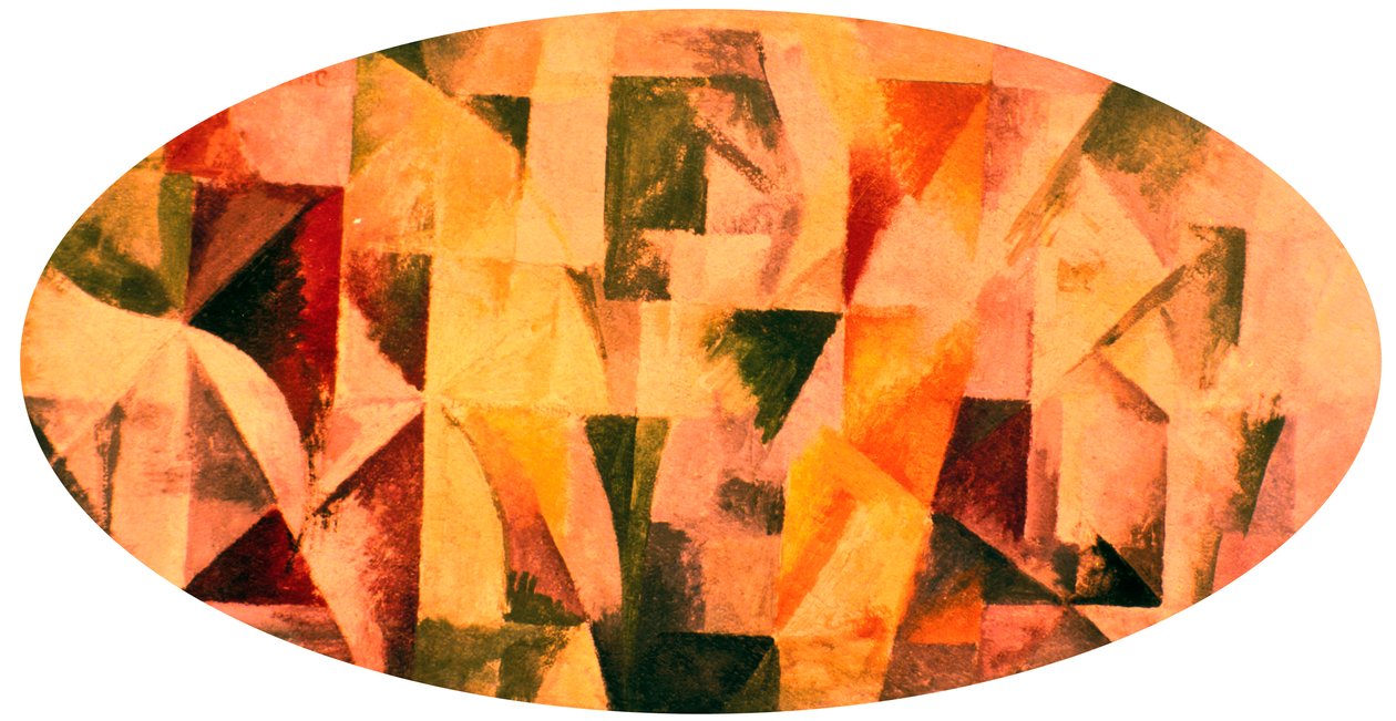 O Chapéu, 1912 de Robert Delaunay
