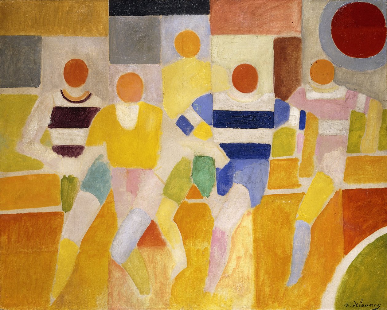 Os Corredores de Robert Delaunay