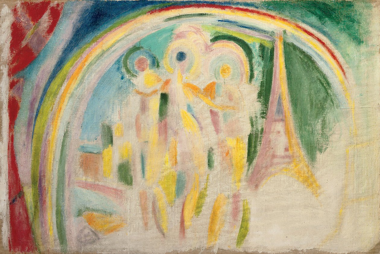The Three Graces, estudo para 