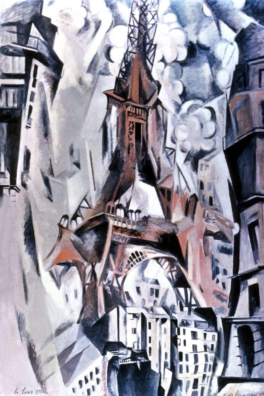 a torre Eiffel de Robert Delaunay
