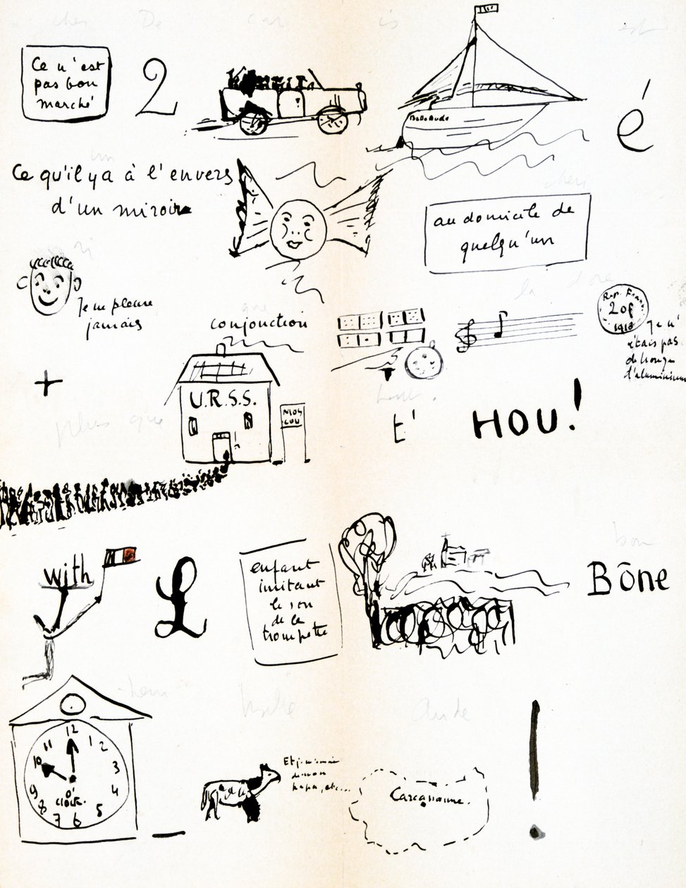 Rebus: Hou !, c1920-1945 de Robert Desnos