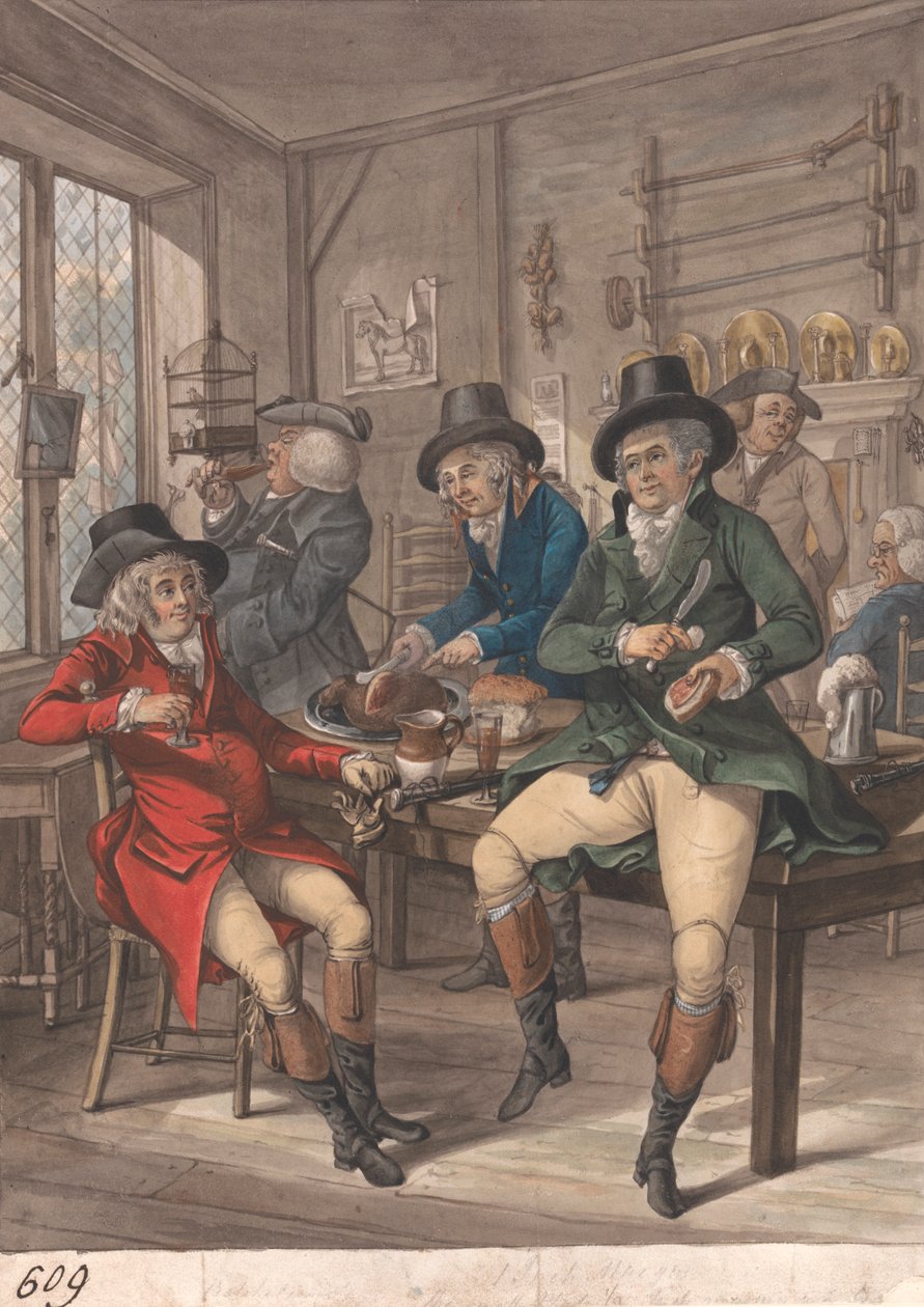 Salão de solteiros de Robert Dighton