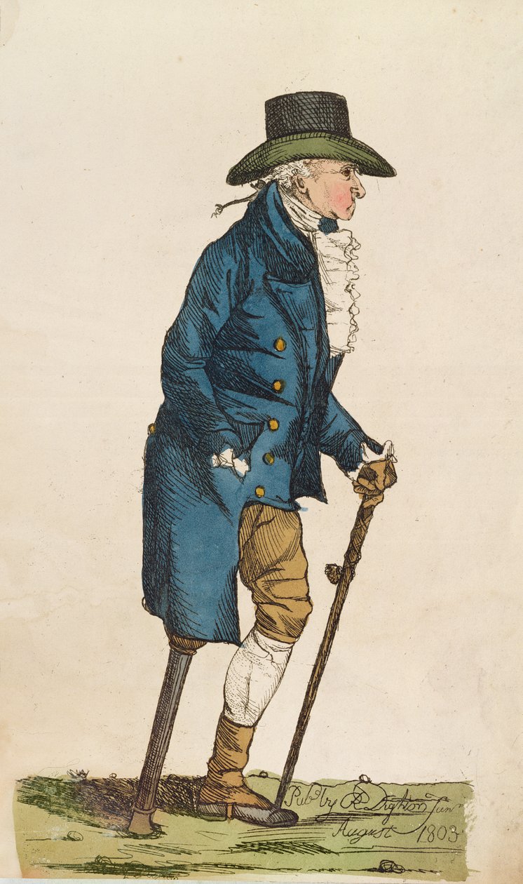Brook Watson, 1803 (impressão) de Robert Dighton