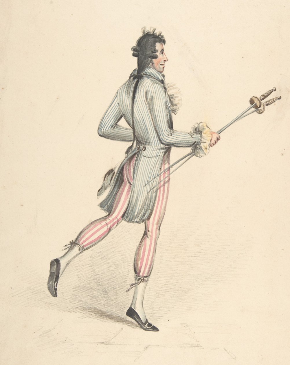 Figurino, século XVIII-XIX. de Robert Dighton