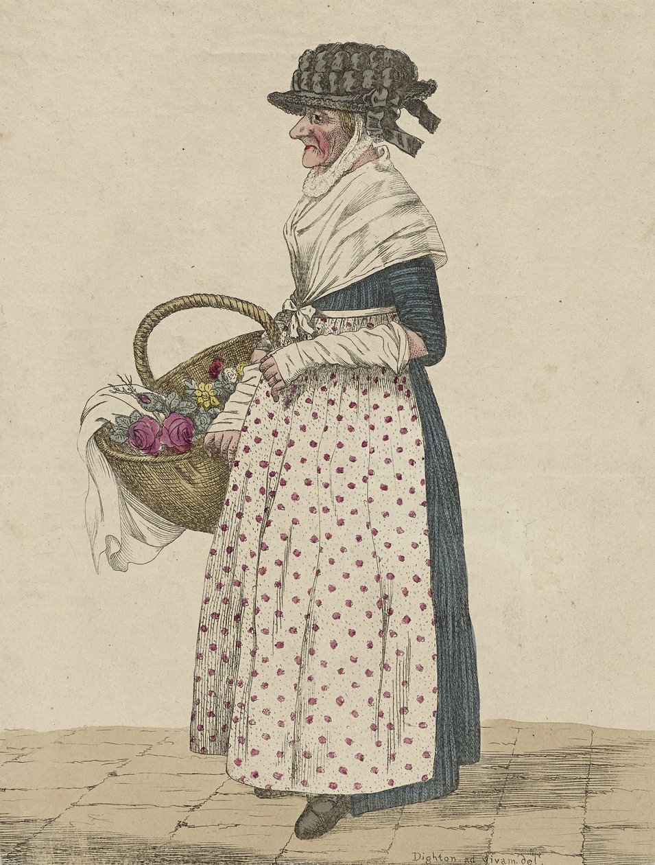 Mãe Ganso de Oxford de Robert Dighton