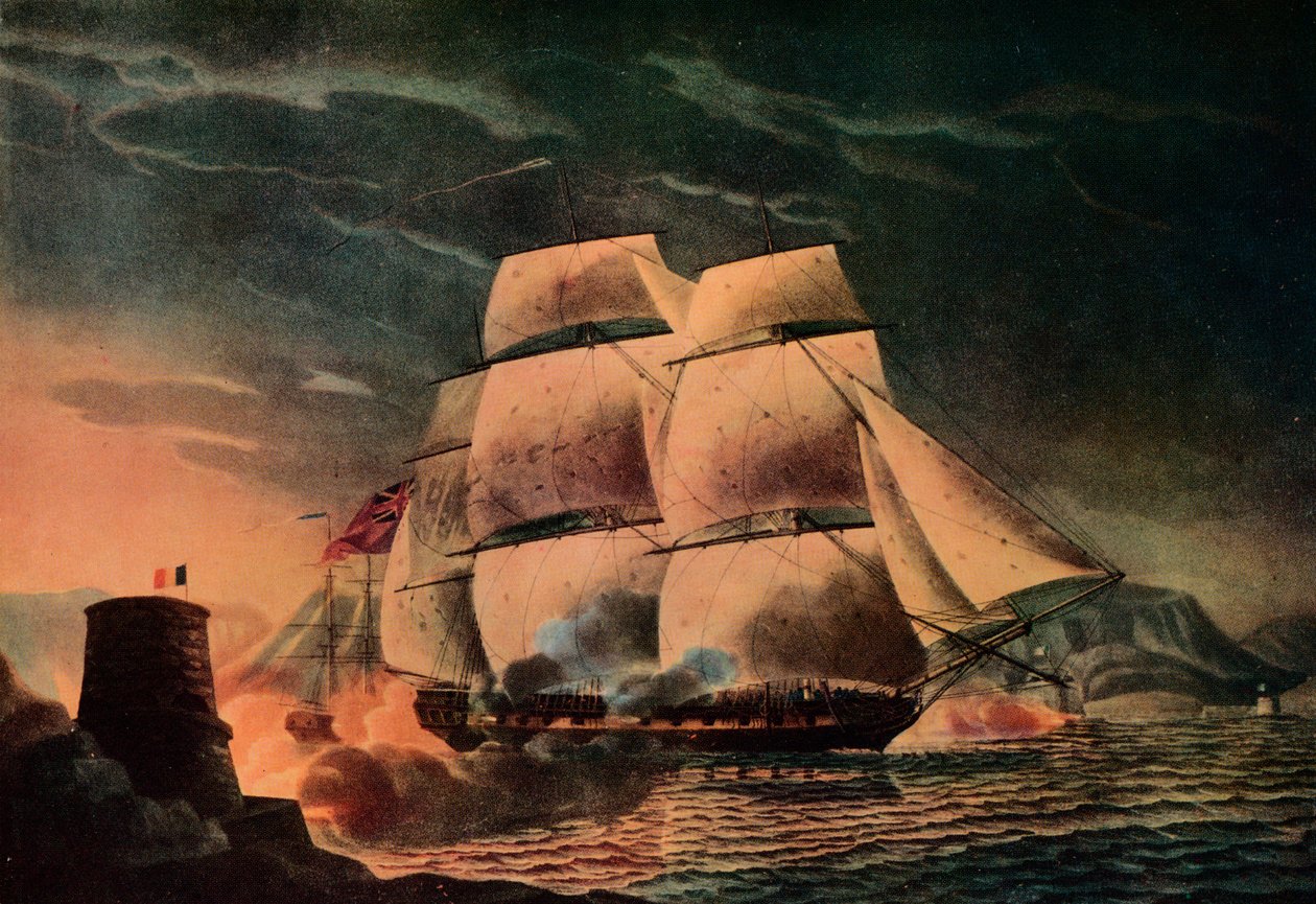Fuga feliz do Juno, c1795 de Robert Dodd