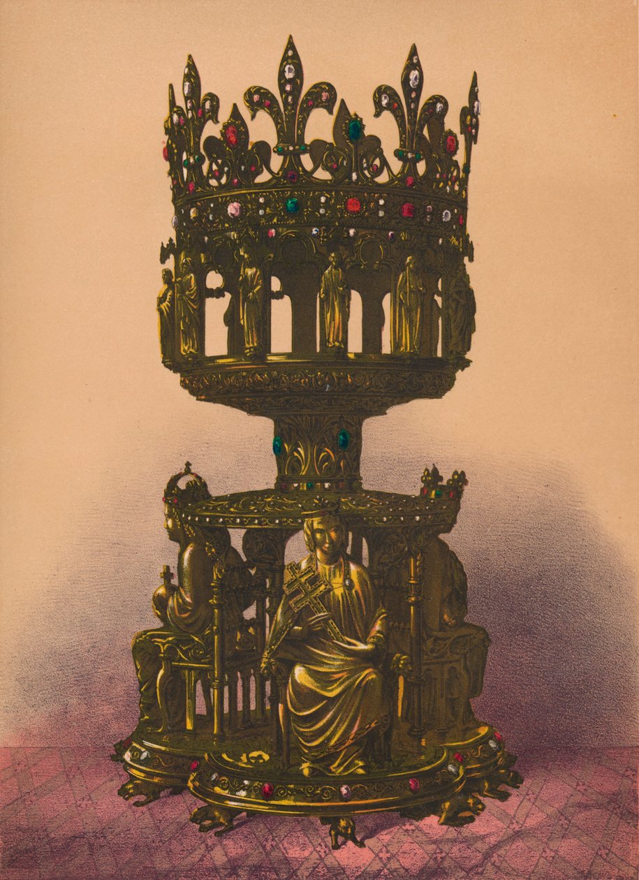 Um santuário de prata dourada, 1893. de Robert Dudley