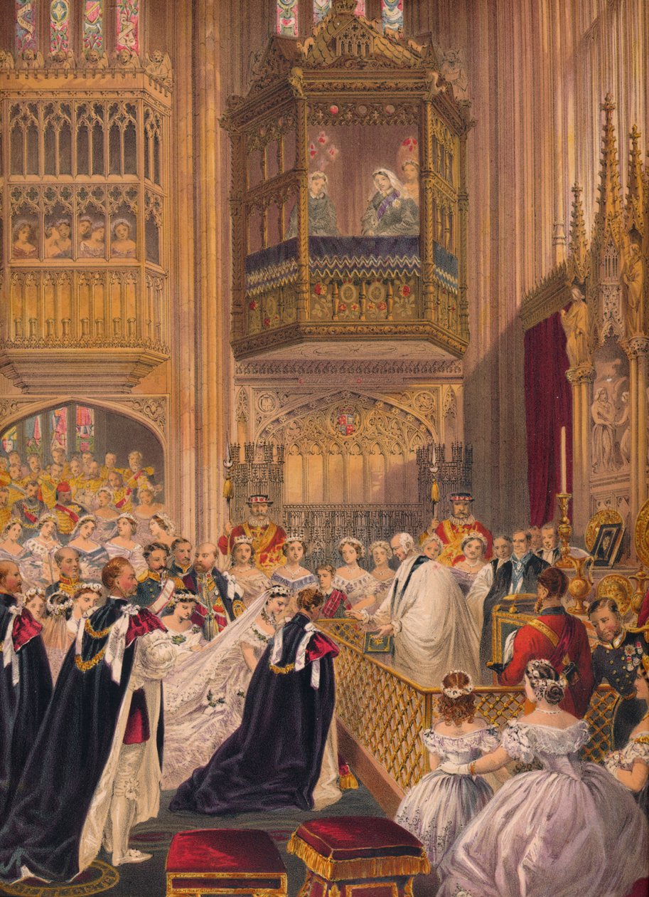O casamento, 1863. de Robert Dudley