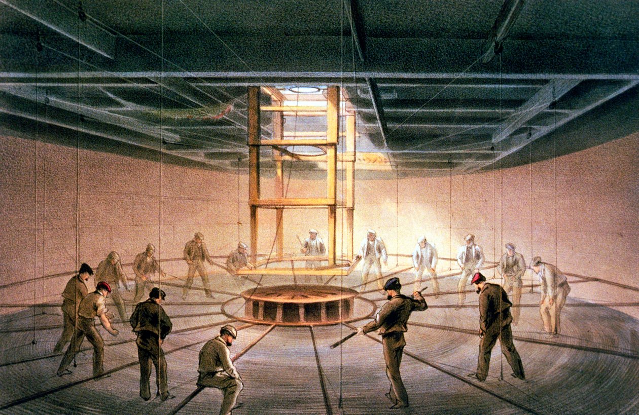 A colocação do cabo telegráfico transatlântico, 1865-1866 de Robert Dudley