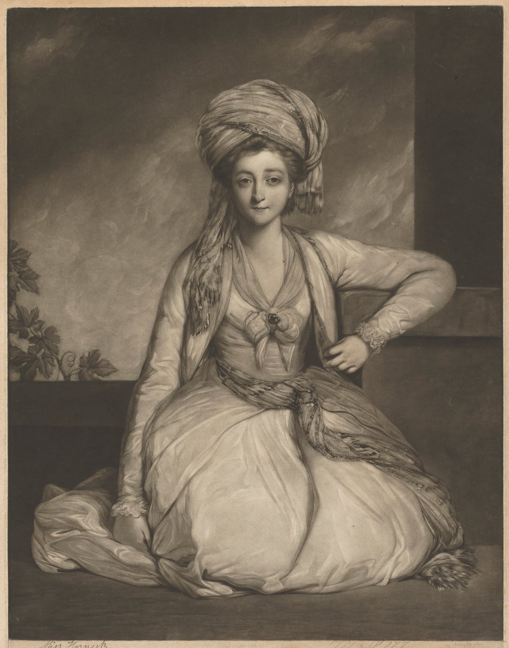 Sra. Mary Gwyn (née Horneck) de Robert Dunkarton