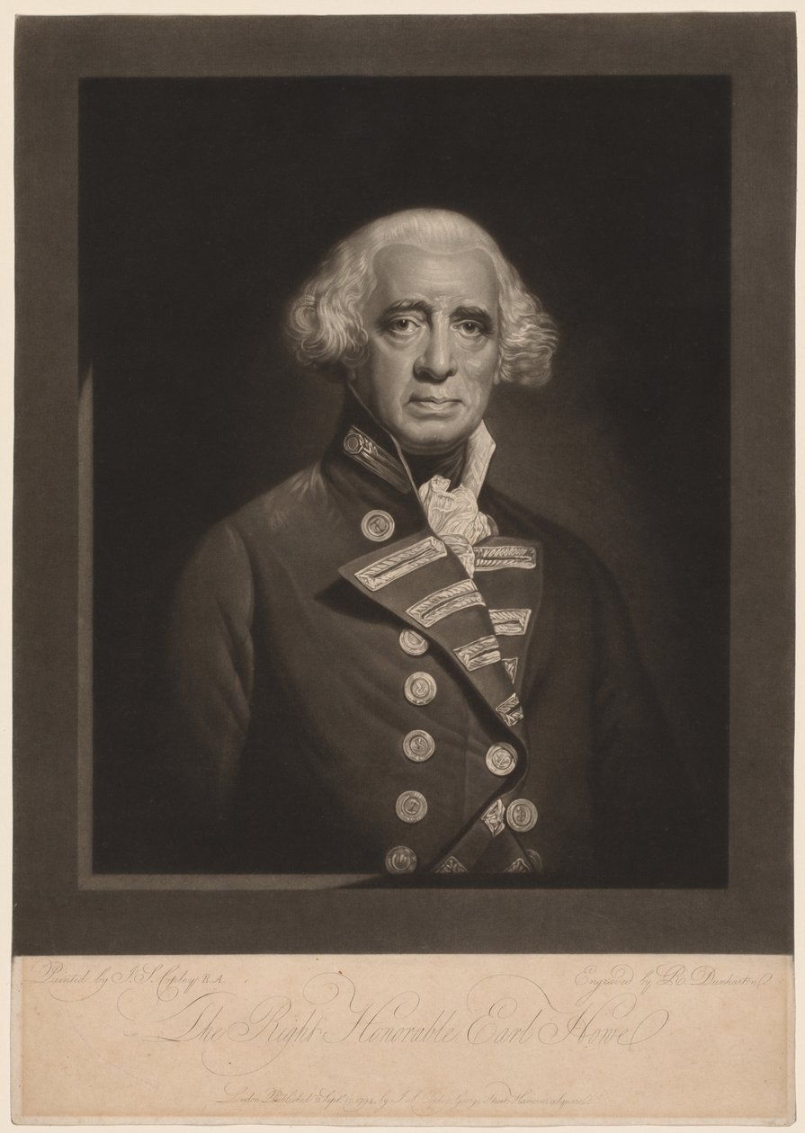 Richard, Earl Howe de Robert Dunkarton