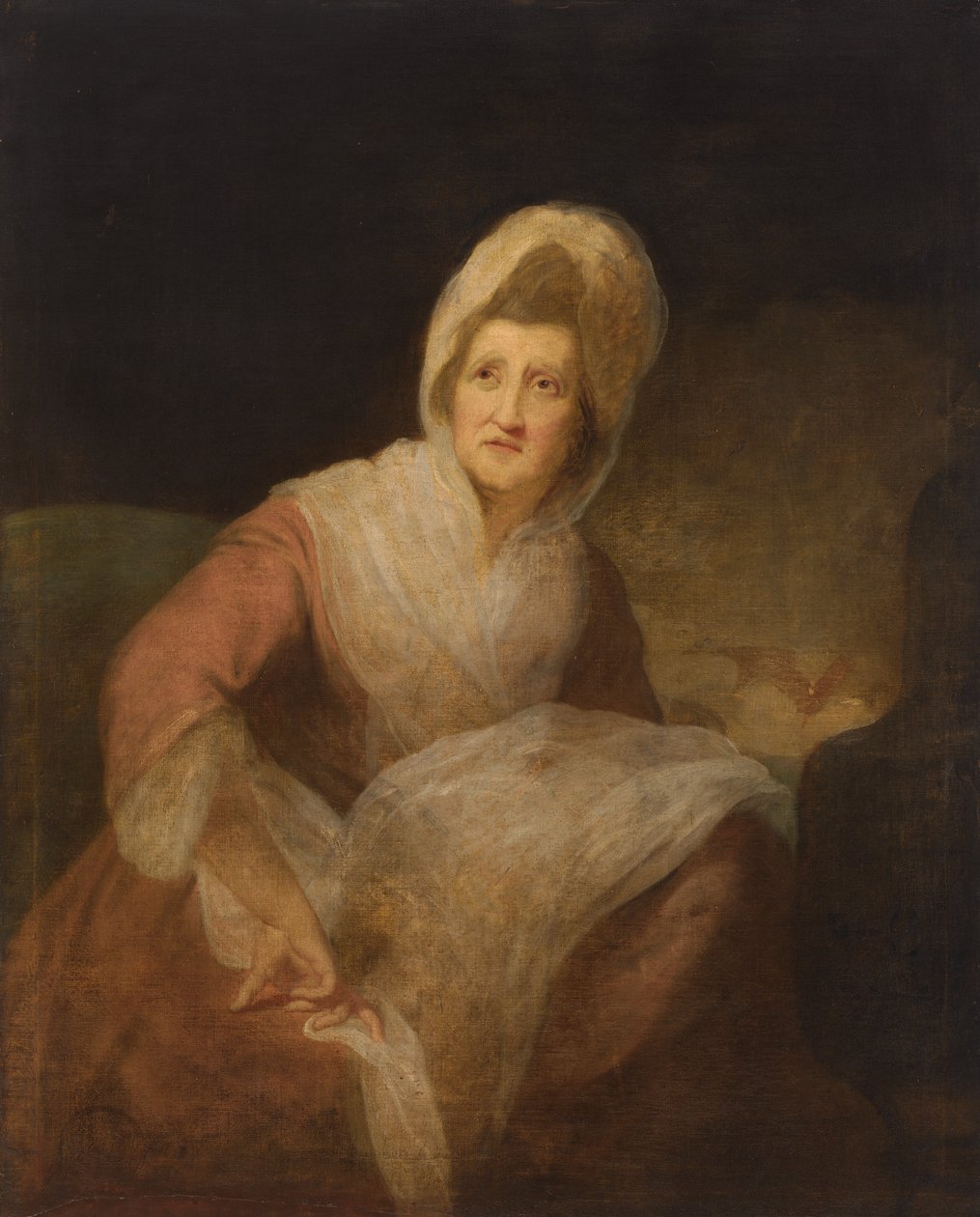 Paciência Lovell Wright, c. 1782. de Robert Edge Pine