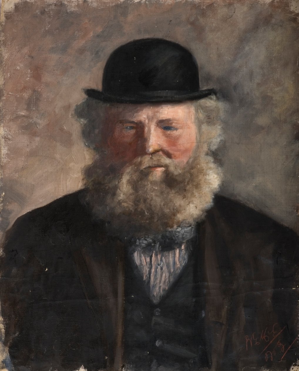 Cabeça de um homem velho de Robert Ernest McEune