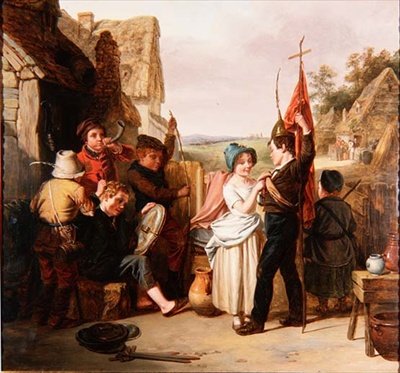 Preparação para a guerra - Si vis pacem, para bellum (painel) de Robert Farrier
