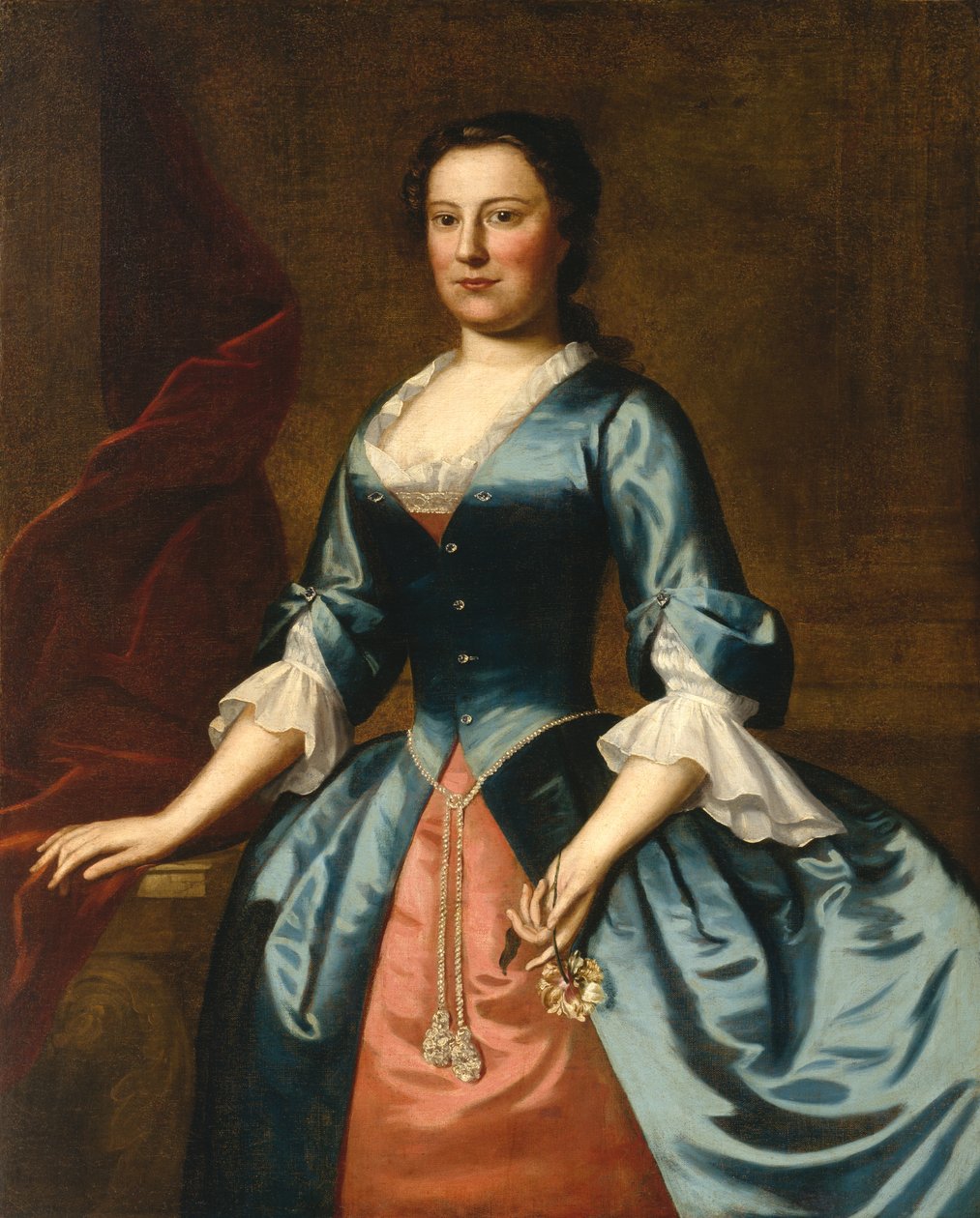 Retrato da Sra. Samuel McCall, Sr. de Robert Feke