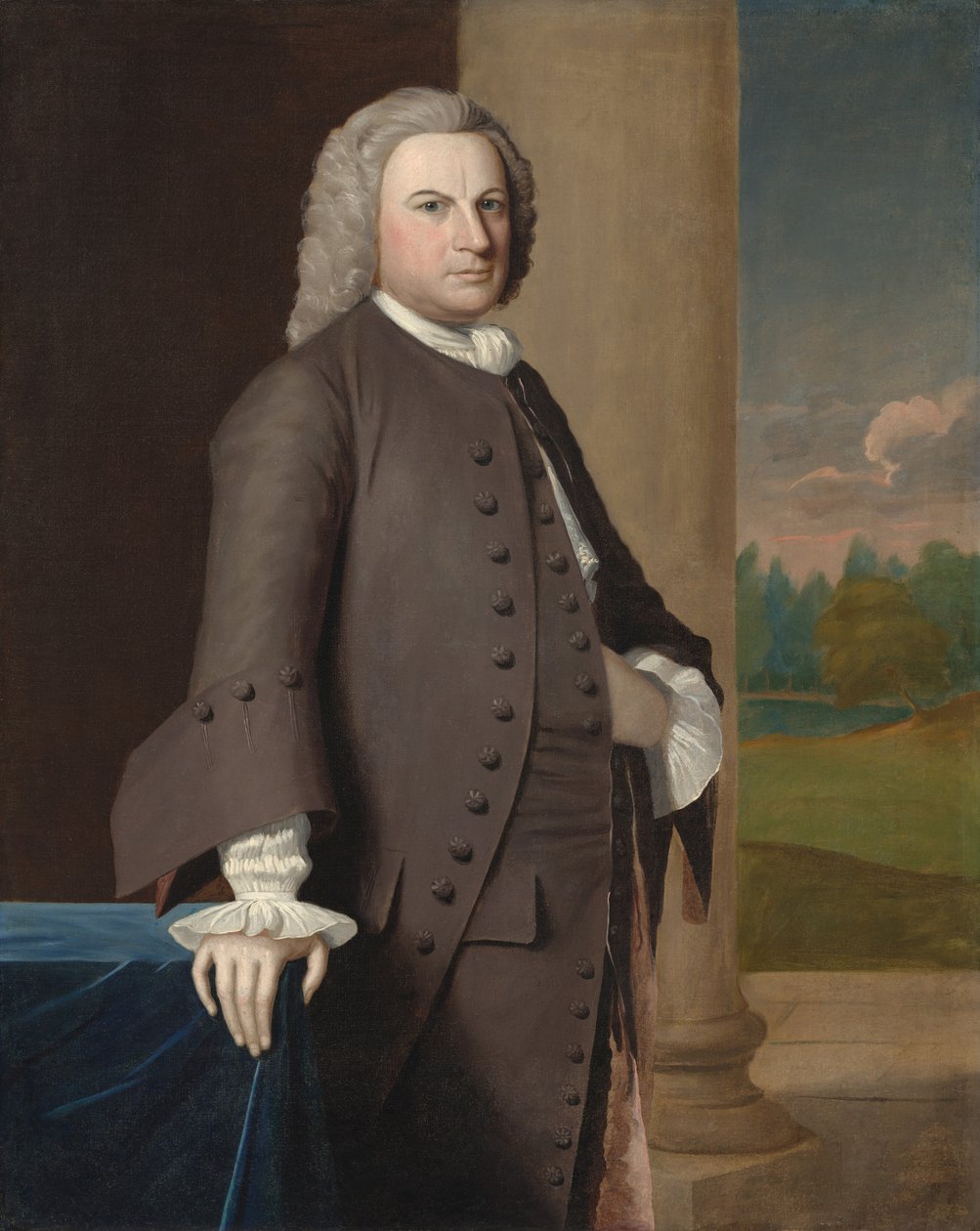 Simon Pease, c.1749 (óleo sobre tela) de Robert Feke