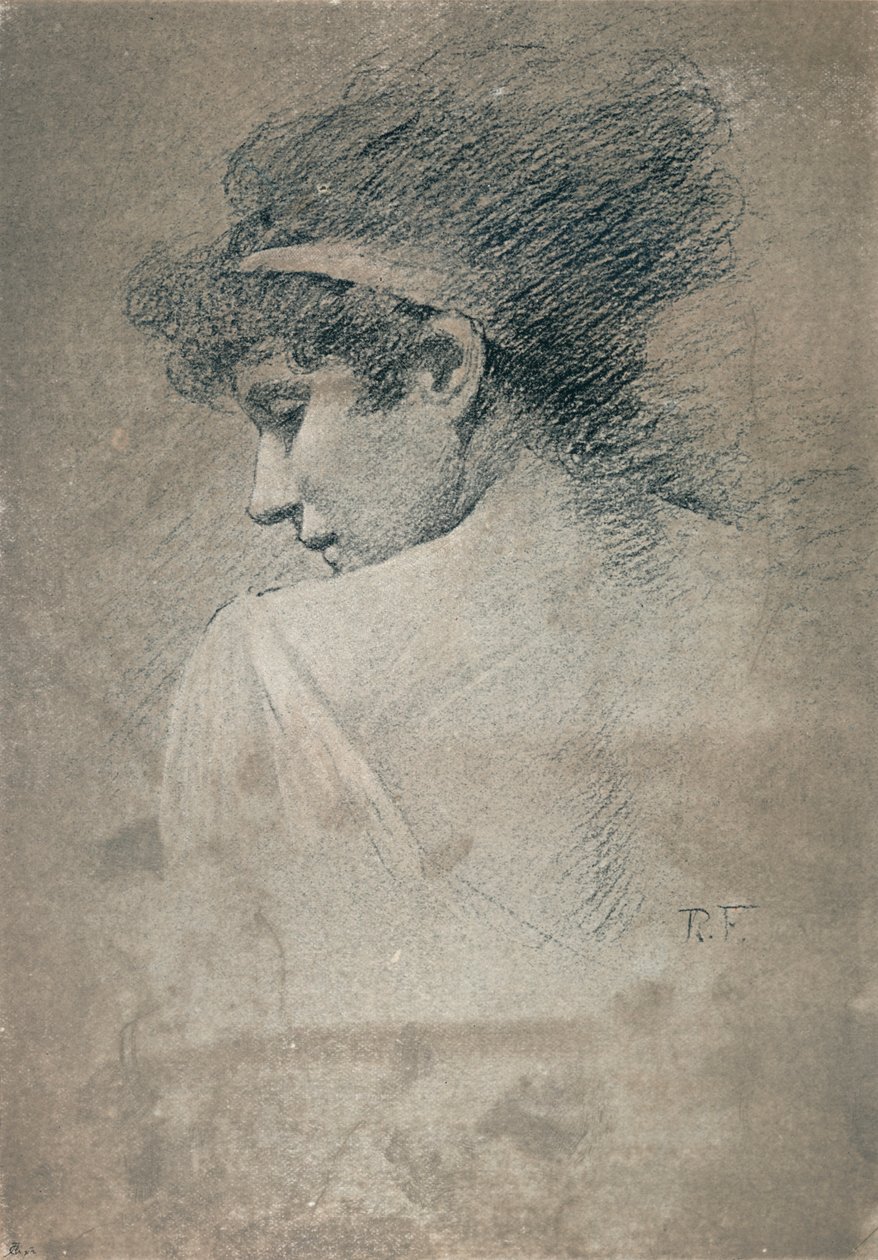Estudo Feminino, c1895, 1897 de Robert Fowler