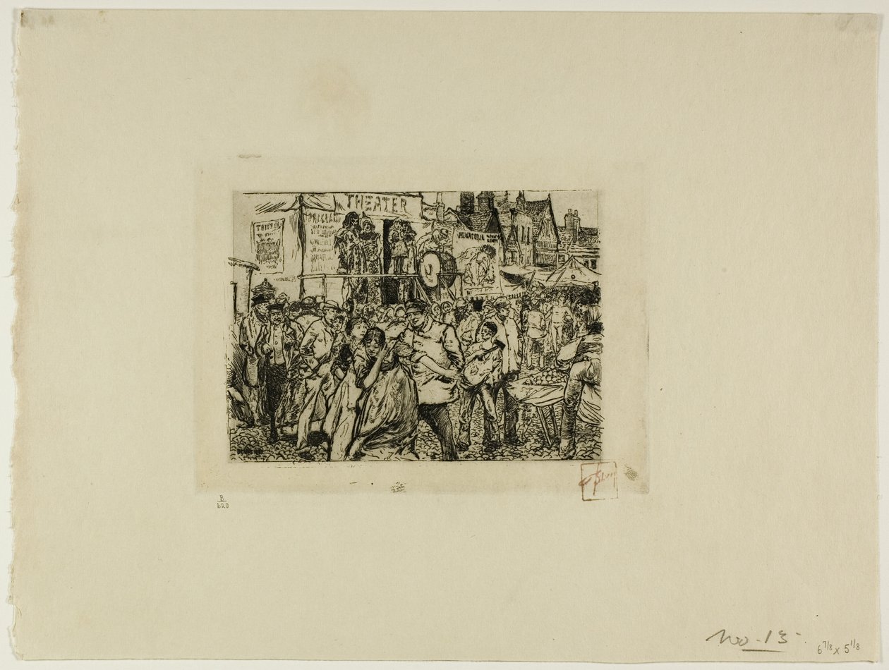 Uma ilustração de Robert Frederick Blum