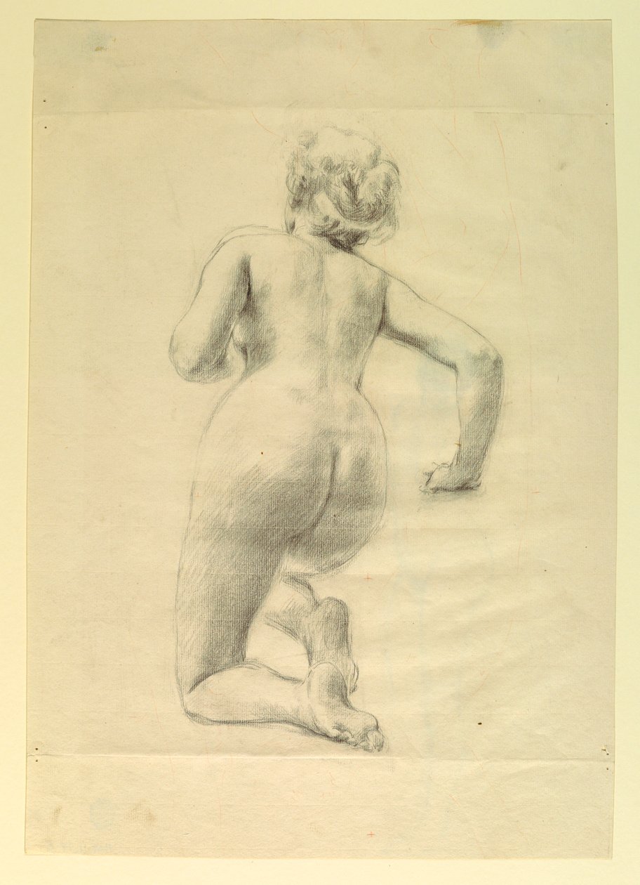 Desenho, Estudo Figural de Robert Frederick Blum