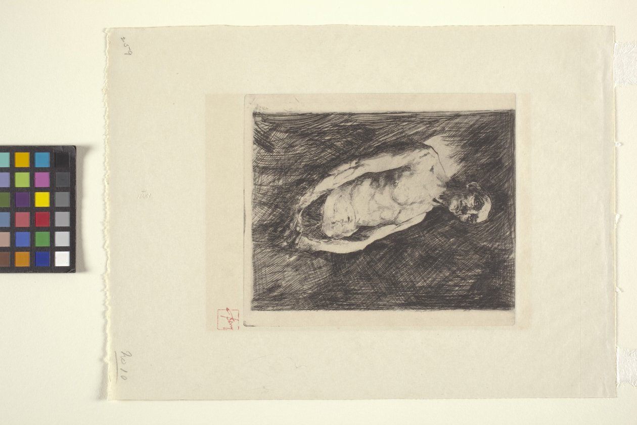 Figura de um homem (tinta) de Robert Frederick Blum