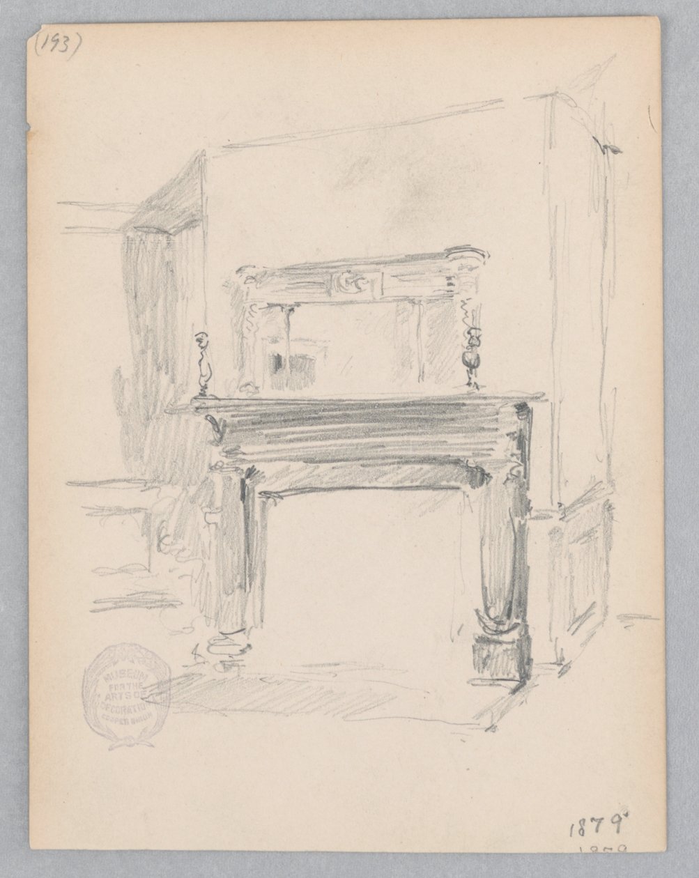 Lareira de Robert Frederick Blum